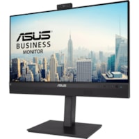 Asus BE24ECSNK 24" Class Webcam Full HD LCD Monitor - 16:9 - 23.8" Viewable - In-plane Switching (IPS) Technology - LED Backlight - 1920 x 1080 - 16.7 Million Colors - 300 cd/m² - 5 ms - 60 Hz Refresh Rate - Speakers - HDMI - DisplayPort - USB Hub