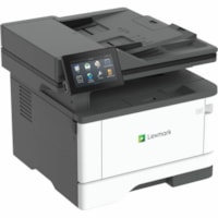 Lexmark MX432adwe Laser Multifunction Printer - Monochrome  - Copier/Fax/Printer/Scanner - 1200 x 1200 dpi Print - Automatic Duplex Print - Up to 80000 Pages Monthly - Color Flatbed/ADF Scanner - 600 x 600 dpi Optical Scan - Gigabit Ethernet - Wireless LAN - USB - For Plain Paper Print