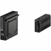 Dell CPU Mount for Thin Client, Monitor, Power Adapter - Black - VESA Mount Compatible