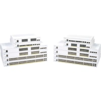 Commutateur Ethernet 250 CBS250-24P-4X 24 Ports Gérable - Gigabit Ethernet, 10 Gigabit Ethernet - 1000Base-T, 10GBase-X - Remis à Neuf Cisco - 24 Ports - Gérable - Gigabit Ethernet, 10 Gigabit Ethernet - 1000Base-T, 10GBase-X - Remis à Neuf - 3 Couche supportée - Modul