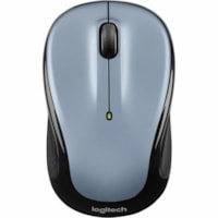 Logitech M325s Wireless Mouse - Optical - Wireless - Radio Frequency - 2.40 GHz - Dark Silver - USB - 1000 dpi - Tilt Wheel - 5 Button(s) - 3 Programmable Button(s) - Small Hand/Palm Size