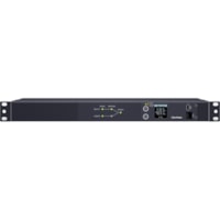 CyberPower Metered ATS PDU PDU24006 10-Outlets PDU - Metered - NEMA L6-20P - 8 x IEC 60320 C13, 2 x IEC 60320 C19 - 230 V AC - Network (RJ-45) - 1U - Horizontal - Rack-mountable