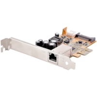 StarTech.com 1 Port 2.5Gbps PoE Network Card, PCIe Ethernet Card, 30W 802.3at PoE NIC for PC/Servers, RJ45/Network PoE LAN Adapter, NBaseT - PCI Express x1 PoE Network Card supports 2.5Gbps and supplies 30W PSE/25.5W PD at 48V DC; Use existing copper cables without a PoE injector; PCIe NIC supports 