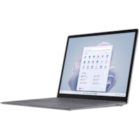 Microsoft Surface Laptop 5 13.5" Touchscreen Notebook - Intel Core i7 12th Gen i7-1265U - Intel Evo Platform - 16 GB - 256 GB SSD - Platinum - Intel Chip - 2256 x 1504 - Windows 10 Pro - Intel Iris Xe Graphics - PixelSense - Front Camera/Webcam - 18 Hours Battery Run Time - IEEE 802.11ax Wireless LA