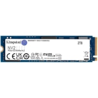 Kingston 2 TB Solid State Drive - M.2 2280 Internal - PCI Express NVMe (PCI Express NVMe 4.0 x4) - Desktop PC, Notebook, Motherboard Device Supported - 640 TB TBW - 3500 MB/s Maximum Read Transfer Rate - 6 Year Warranty