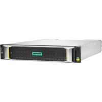 HPE MSA 2060 10GBASE-T iSCSI SFF Storage - 24 x HDD Supported - 0 x HDD Installed - 24 x SSD Supported - 0 x SSD Installed - Clustering Supported - 2 x iSCSI Controller - 24 x Total Bays - 24 x 2.5" Bay - 10 Gigabit Ethernet - Network (RJ-45) - iSCSI - 8 iSCSI Ports - 2U - Rack-mountable