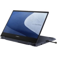 Asus ExpertBook B5 Flip B5402F B5402FBA-Q53P-CB 14" Touchscreen Convertible 2 in 1 Notebook - Full HD - Intel Core i5 12th Gen i5-1240P - 8 GB - 256 GB SSD - Star Black - Intel Chip - 1920 x 1080 - Windows 11 Pro - Intel Iris Xe Graphics - Tru2Life - Front Camera/Webcam - 10 Hours Battery Run Time -