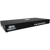 Tripp Lite by Eaton B002-DV1AC8-N4 8-Port NIAP PP4.0-Certified DVI KVM Switch - 8 Computer(s) - 1 Local User(s) - 2560 x 1600 - 50 Hz, 60 Hz - 19 x USB - 9 x DVI 