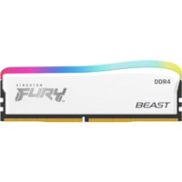 Kingston FURY Beast 16GB (2 x 8GB) DDR4 SDRAM Memory Module - For Motherboard - 16 GB (2 x 8GB) - DDR4-3600/PC4-28800 DDR4 SDRAM - 3600 MHz Single-rank Memory - CL17 - 1.35 V - Non-ECC - Unbuffered - 288-pin - DIMM - Lifetime Warranty