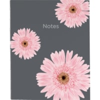 Blueline Pink Ribbon/NotePro Notebook - 150 Pages - Twin Wirebound - 15.36 oz (435.45 g) Basis Weight - 9 1/4" (234.95 mm) x 7 1/4" (184.15 mm) Sheet Size - Index Sheet, Self-adhesive Tab, Hard Cover, Storage Pocket, Recyclable, Refillable, Laminated - Recycled - 1 Each