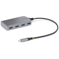 Concentrateur USB - USB 3.2 (Gen 1) Type C - Portable - Gris StarTech.com - USB 3.2 (Gen 1) Type C - Portable - 5 Port(s) USB - Support UASP - PC, Mac, Linux, Android, iPadOS, ChromeOS