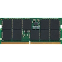 Kingston 16GB DDR5 SDRAM Memory Module - For Notebook - 16 GB - DDR5-4800/PC5-38400 DDR5 SDRAM - 4800 MHz Single-rank Memory - CL40 - 1.10 V - ECC - 262-pin - SoDIMM