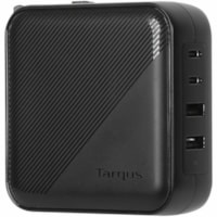 Targus PowerElite 100W GaN Wall Charger - 100 W - Europe, Asia, Australia, North America, South America - 120 V AC, 230 V AC Input - Black