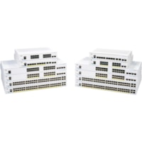 Cisco 350 CBS350-48FP-4X Ethernet Switch - 48 Ports - Manageable - Gigabit Ethernet, 10 Gigabit Ethernet - 1000Base-T, 10GBase-X - Refurbished - 3 Layer Supported - Modular - 76.22 W Power Consumption - 740 W PoE Budget - Optical Fiber, Twisted Pair - PoE Ports - Rack-mountable - Lifetime Limited Wa