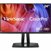 ViewSonic Professional VP2456 24" Class Full HD LED Monitor - 16:9 - Black - 23.8" Viewable - In-plane Switching (IPS) Technology - LED Backlight - 1920 x 1080 - 16.7 Million Colors - Adaptive Sync - 250 cd/m² - 5 ms - 75 Hz Refresh Rate - Speakers - HDMI - DisplayPort - USB Hub