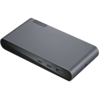 Lenovo USB-C Universal Business Dock - for Notebook - 135 W - USB Type C - 2 Displays Supported - 4K - 3840 x 2160 - 5 x USB Ports - 2 x USB Type-C Ports - USB Type-C - 1 x HDMI Ports - HDMI - 1 x DisplayPorts - DisplayPort - Storm Gray - Wired - Windows 10, Windows 11