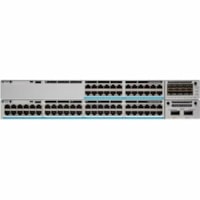 Cisco Catalyst C9300X-48HXN Ethernet Switch - 48 Ports - Manageable - 10 Gigabit Ethernet, 5 Gigabit Ethernet - 10GBase-T - 3 Layer Supported - Modular - 1100 W Power Consumption - 90 W PoE Budget - Twisted Pair - PoE Ports - Rack-mountable - Lifetime Limited Warranty