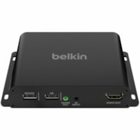 Belkin Extender Receiver Copper CAT6 - Universal Video - 328.08 ft (100000 mm) Range - 4K UHD - 3840 x 2160 Maximum Video Resolution - 1 x Network (RJ-45) - 12 V DC Input Voltage 