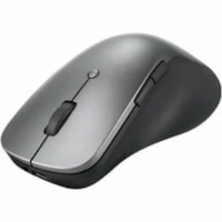 Lenovo Professional Bluetooth Rechargeable Mouse - Optical - Wireless - Bluetooth - Rechargeable - Storm Gray - 4000 dpi - Scroll Wheel - 6 Button(s) - 3 Programmable Button(s) - Right-handed