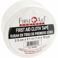 First Aid Central First Aid Cloth Tape 1" x 30' - 10 yd (9.1 m) Length x 1" (25.4 mm) Width - For First Aid - 1 Each