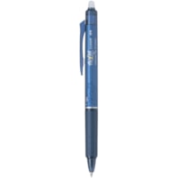 FriXion Clicker Rollerball Pen - 0.5 mm (0.02") Pen Point - Blue Ink - Blue Barrel - 1 / Each