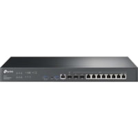 TP-Link ER8411 - Enterprise Wired 10G VPN Router - Limited Lifetime Protection - 8 Ports - 8 WAN Port(s) - Management Port - 3 - 10 Gigabit Ethernet - Rack-mountable - 5 Year