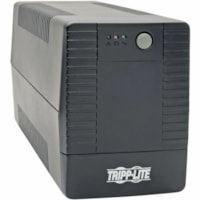 Tripp Lite BC600TU 600VA Desktop/tower UPS - Desktop/Tower - AVR - 8 Hour Recharge - 30 Second Stand-by - 120 V AC Input - 120 V AC, 110 V AC, 115 V AC Output - Single Phase - Pulse-width Modulated Sine Wave - USB - LCD Display - 6 x NEMA 5-15R Receptacle(s) - 4 x Battery/Surge Outlet