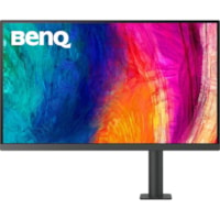 BenQ DesignVue PD2705UA 27" Class 4K UHD LCD Monitor - 16:9 - Dark Gray - 27" Viewable - In-plane Switching (IPS) Technology - LED Backlight - 3840 x 2160 - 1.07 Billion Colors - 350 cd/m² - 5 ms - Speakers - HDMI - DisplayPort - KVM Switch, USB Hub