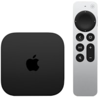 Apple TV 4K Internet TV - 64 GB HDD - Wireless LAN - Black - Siri - HDR10, HDR10+, HLG - Dolby Digital 5.1, Dolby Digital Plus 7.1 Surround, Dolby Atmos - Internet Streaming - 4K UHD - 2160p - H.264, MPEG-4, M4V, MP4, MOV, AVC, HEVC - AAC-LC, HE-AAC v1, AAC, MP3, Apple Lossless, FLAC, AIFF, WAV, MP3