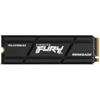 Disque SSD FURY Renegade 4 To - M.2 2280 Interne - PCI Express NVMe (PCI Express NVMe 4.0 x4) Kingston - Ordinateur de bureau, Notebook, Carte mère, PlayStation Appareil compatible - 4096 To TBW - 7300 Mo/s Taux de transfer maximale en lecture - 5 Année Garantie