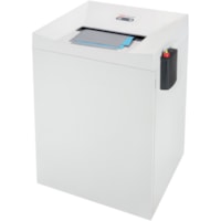 HSM Classic 225.2 Paper Shredder - Continuous Shredder - Cross Cut - 12 Per Pass - for shredding Paper - P-6 - 8.23 m/min - 11.8" Throat - 1.40 kW - White 