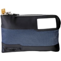 Sac de rangement Master Lock - largeur de 8,27 po (210 mm) x profondeur de 1,35 po (34,29 mm) - Bleu - Nylon - Espèces, Joaillerie, Document, Fournitures - 1 chaque