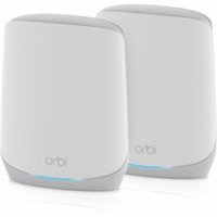 Routeur sans fil Orbi RBK762S Wi-Fi 6 IEEE 802.11 a/b/g/n/ac/ax Netgear - Triples Bandes - 2.40 GHz Bande ISM - 5 GHz Bande UNII - 4 x Antenne(4 xInterne) - 691.20 Mo/s Vitesse sans fil - 3 x Port réseau - 1 x Port Broadbandband - Gigabit Ethernet