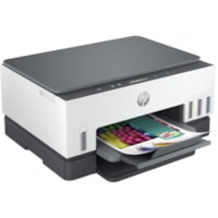 HP 6001 Wireless Smart Tank Inkjet Multifunction Printer - Color - Copier/Printer/Scanner - 4800 x 1200 dpi Print - Automatic Duplex Print - Up to 3000 Pages Monthly - Color Flatbed Scanner - 1200 dpi Optical Scan - Wireless LAN - Apple AirPrint, Mopria, HP Print Service Plugin, Wi-Fi Direct, Androi