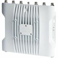 Point d'accès sans fil Catalyst IW9167E Triples Bandes 7,80 Gbit/s - Extérieur Cisco - 2,40 GHz, 5 GHz, 6 GHz - Externe - Technologie MIMO - 2 x Réseau (RJ-45) - 5 Gigabit Ethernet, 10 Gigabit Ethernet - Bluetooth 5 - IP67