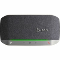 Poly Sync 20 USB-A Speakerphone - Wired/Wireless - Microsoft Teams - 3 Microphone(s) - 40 mm Speaker(s) - Silver