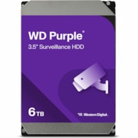 WD Purple WD64PURZ 6 TB Hard Drive - 3.5" Internal - SATA - Purple