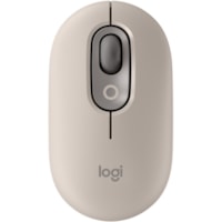 Logitech POP Wireless Mouse - Optical - Wireless - 32.81 ft (10000 mm) - Bluetooth - Mist - USB - 4000 dpi - Scroll Wheel - 4 Button(s) - Symmetrical - 1 x AA Battery Supported - 2 Year Battery Run Time - 1 Each