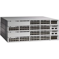 Commutateur Ethernet Catalyst 9300 C9300L-24P-4X 24 Ports Gérable - 10 Gigabit Ethernet, Gigabit Ethernet - 10GBase-X, 10/100/1000Base-T - Remis à Neuf Cisco - 24 Ports - Gérable - 10 Gigabit Ethernet, Gigabit Ethernet - 10GBase-X, 10/100/1000Base-T - Remis à Neuf - 3 Couche 