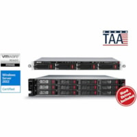 BUFFALO TeraStation 51220 12-Bay 96TB (12x8TB) Business Rackmount NAS Storage Hard Drives Included - Annapurna Labs Alpine Quad-core (4 Core) 2 GHz - 12 x HDD Supported - 12 x HDD Installed - 96 TB Installed HDD Capacity - Serial ATA/600 - 16 GB RAM DDR4 SDRAM - Serial ATA Controller - RAID Supporte