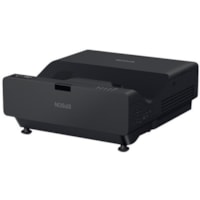 Projecteur 3 LCD PowerLite 775F Focale ultra courte - 16:9 - Noir Epson - Avant - 1080p - 20000 Heure Mode Normal - 30000 Heure Mode Économie - 2,500,000:1 - 4100 lm - HDMI - USB - Réseau sans-fil - Réseasu (RJ-45) - Conférence, Bureau, Salle de conférence, Salle de class