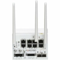 Fortinet Dispositif de securité de réseau/Firewall FortiGate Rugged FGR-70F - 5 Port - 10/100/1000Base-T, 1000Base-X - Gigabit Ethernet - 8 Gbit/s Débit Pare-feu - AES (256 bits), SHA-256, SSL - 100 VPN - 6 x RJ-45 - 2.0 Total de connecteurs d'extension - Montage sur rail DIN