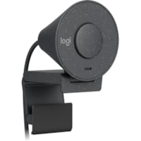 Webcam BRIO 305 - 2 Mégapixels - 30 fps - Graphite - USB Type C Logitech - 1920 x 1080 Vidéo - Focale fixe - 70° Angle - 1x Zoom Numérique - Microphone - Windows 10, macOS 10.15