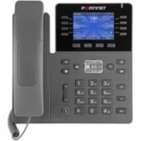 Fortinet FortiFone FON-380B IP Phone - Corded - Corded - Desktop - VoIP - 3.5" (88.90 mm) - 2 x Network (RJ-45) - PoE Ports