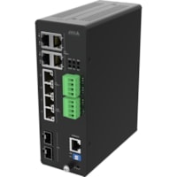 Commutateur Ethernet D8208-R 8 Ports Gérable - Gigabit Ethernet, 10 Gigabit Ethernet - 1000Base-T, 10GBase-X AXIS - 8 Ports - Gérable - Gigabit Ethernet, 10 Gigabit Ethernet - 1000Base-T, 10GBase-X - 2 Couche supportée - Modulaire - 480 W Budget PoE - Paire torsadée, Fibr