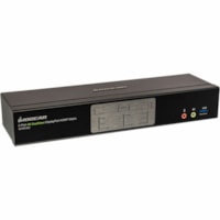 Boîtier de commutation KVM GCMS1922 IOGEAR - 2 Ordinateur(s) - 1 Utilisateur(s) local - 4K - 4096 x 2160 - 6 x USB - 2 x HDMI - 2 x DisplayPort