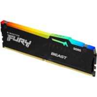 Kingston FURY Beast 8GB DDR5 SDRAM Memory Module - For Computer, Motherboard - 8 GB (1 x 8GB) - DDR5-6000/PC5-48000 DDR5 SDRAM - 6000 MHz Single-rank Memory - CL36 - 1.35 V - Non-ECC - Unbuffered - 288-pin - DIMM - Lifetime Warranty