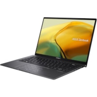 Asus Zenbook 14 OLED UM3402 UM3402YAR-DS71T-CA 14" (355.60 mm) Touchscreen Notebook - 2.8K - AMD Ryzen 7 7730U - 16 GB - 1 TB SSD - Jade Black - AMD Chip - 2880 x 1800 - Windows 11 Home - AMD Radeon Graphics - Front Camera/Webcam - 22 Hours Battery Run Time - IEEE 802.11ax Wireless LAN Standard