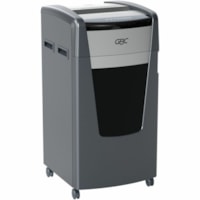 GBC Momentum Paper Shredder, M20-32, Micro-Cut, Anti-Jam, 20 Sheets - Continuous Shredder - Micro Cut - 20 Per Pass - for shredding CD, Credit Card, Junk Mail, Staples, Paper Clip, DVD - 0.1" (1.98 mm) x 0.6" (15.08 mm) Shred Size - 12" (304.80 mm) Throat - 32 gal (121133.18 mL) Wastebin Capacity - 