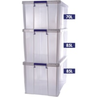 Bankers Box Storage Case - Double Wall - Stackable - Polypropylene